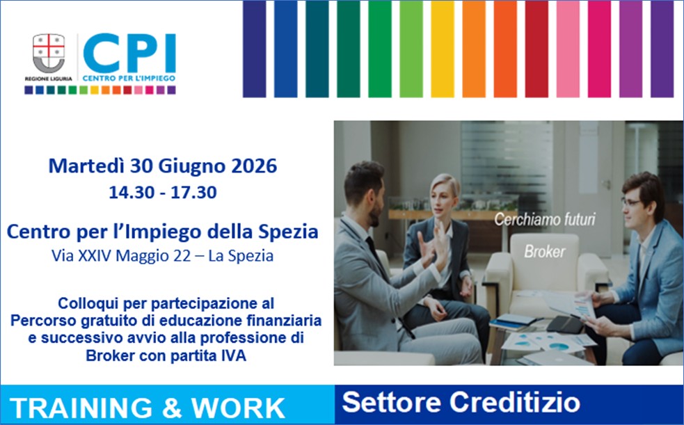 CPI La Spezia - Training and Work Settore Creditizio