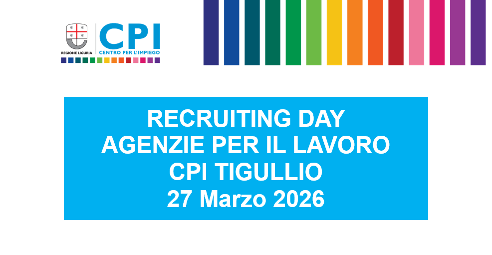 Recruiting day CPI Tigullio 27 Marzo 2026