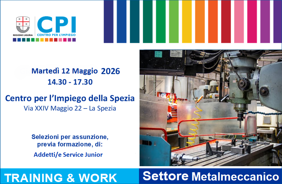 CPI La Spezia - Training & Work Settore Metalmeccanico