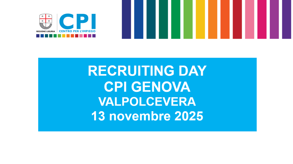 RECRUITING DAY CPI VALPOLCEVERA